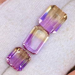 Beautiful Ametrine Gemstones Lot