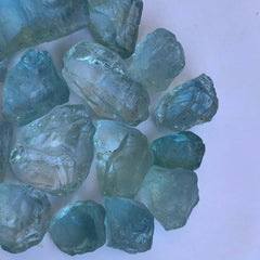 Beryl: 24.20 Grams Beautiful Blue Color Faceting Rough Aquamarine
