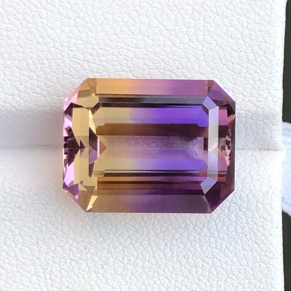 Ametrine Naturelle De Bolivie - Pierre Ovale 19,75 Carats - Qualité Excellente - Neuf Avec étiquettes Dodo