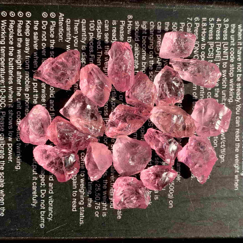59.50 Carats Beautiful Facet Rough Pink Spinel Lot