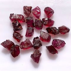 Beautiful Faceting Rough Garnet