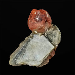 Pink Fluorite on Muscovite