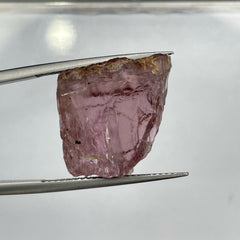 Beautiful Pink Diaspore Facet Rough