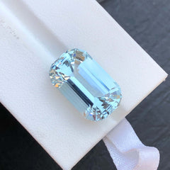 16.90 Carats Beautiful Sky Blue Loose Aquamarine Gemstone