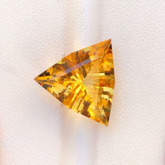 8.90 Carats Beautiful Trilliant Cut Citrine Gemstone