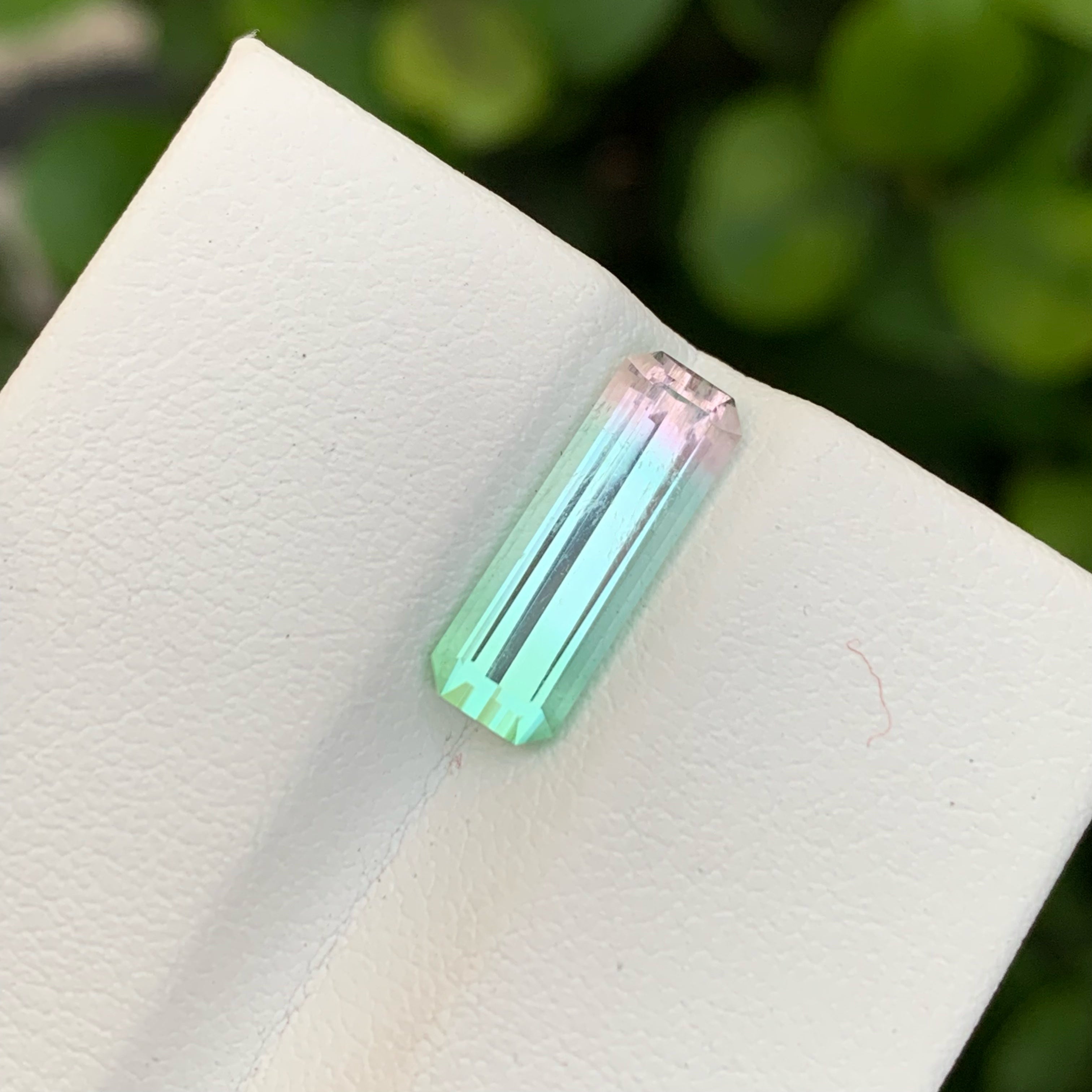 Beautiful Bicolor Loose Tourmaline Gemstone