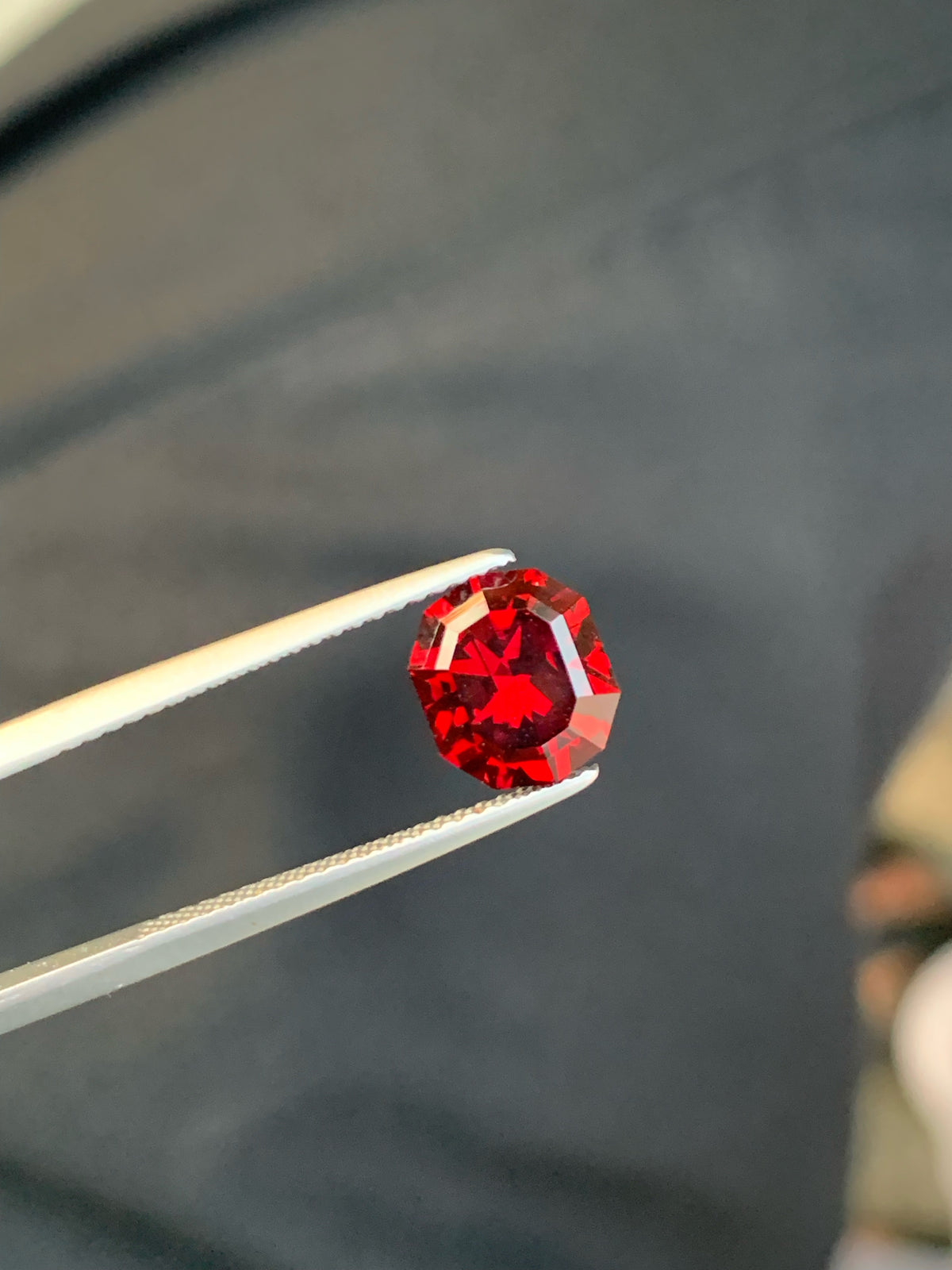 Beautiful Bright Red Natural Garnet Gemstone