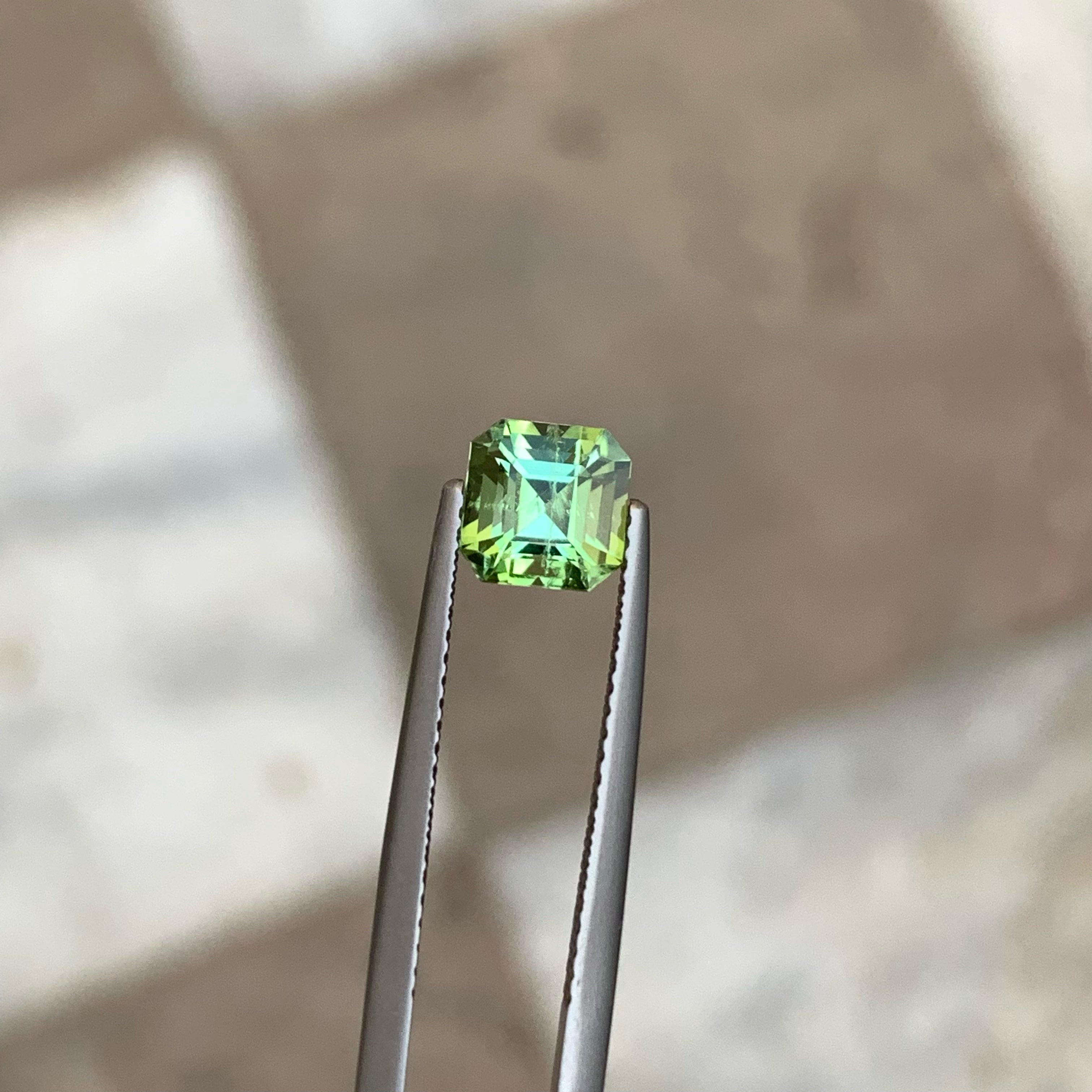 Beautiful Greenish Blue Tourmaline Stone