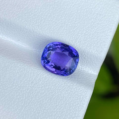 Beautiful Purplish Blue Tanzanite AAA Quality