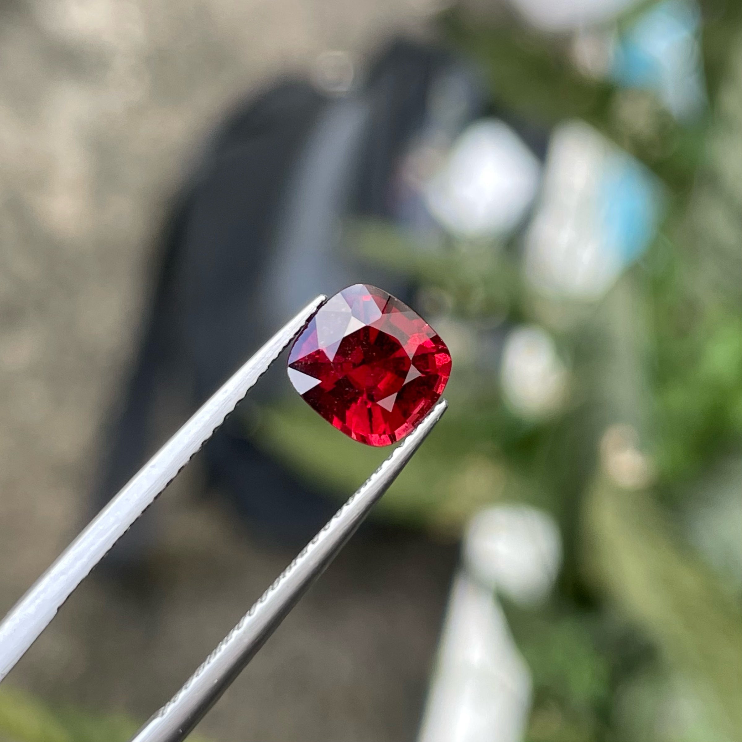 Beautiful Red Spinel Gemstone
