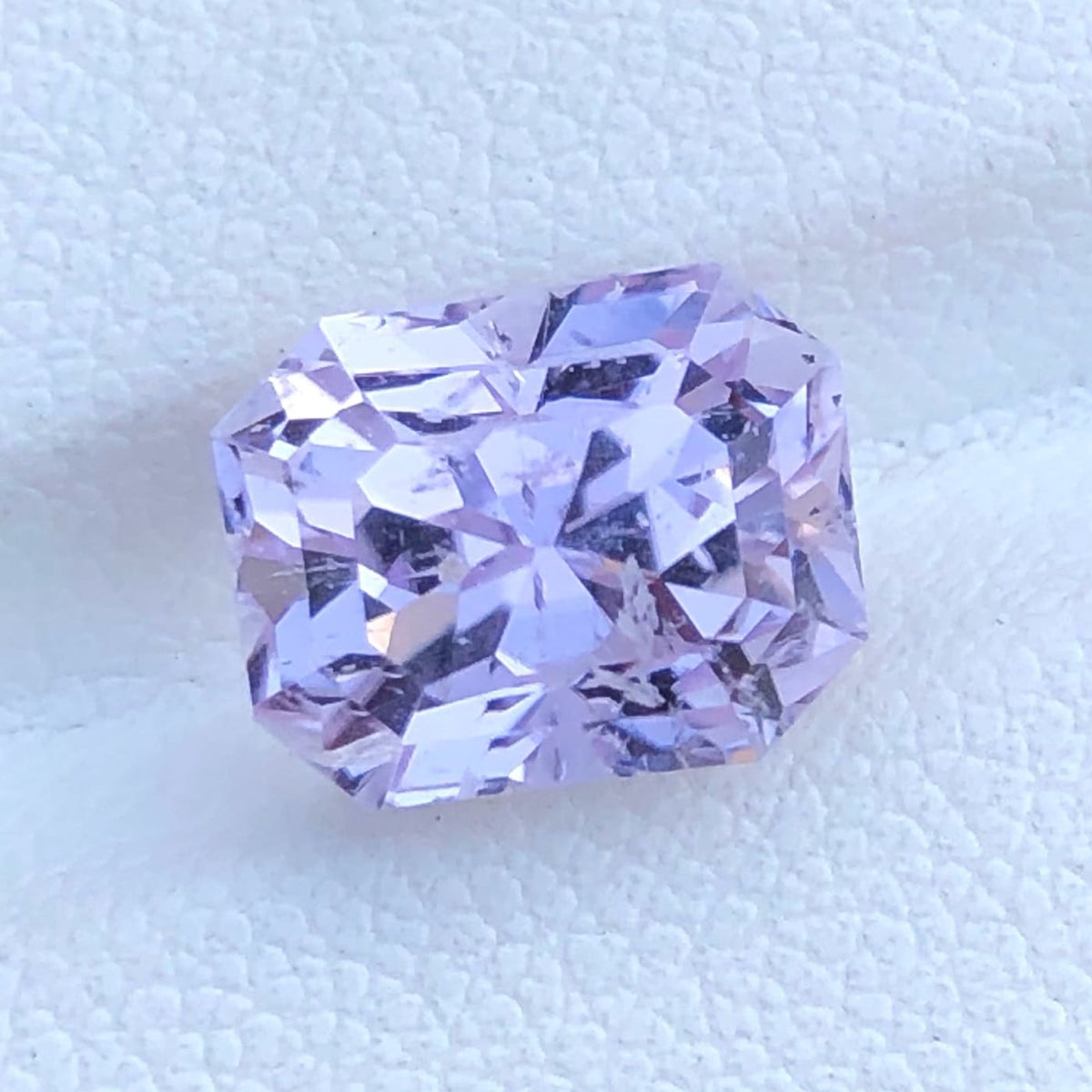 Beautifully Faceted Cold Pink Kunzite