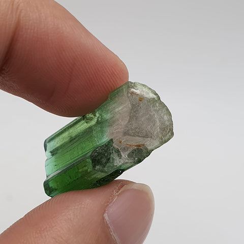 Bicolor Tourmaline Mineral Crystal