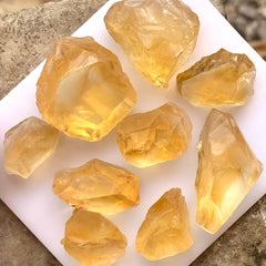 Big Size Rough Citrine Lot