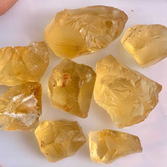 111 grams rough citrine