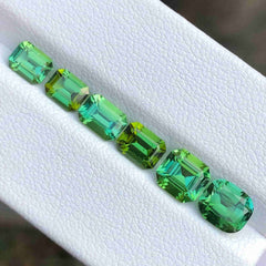 Blue Green Tourmaline Lot