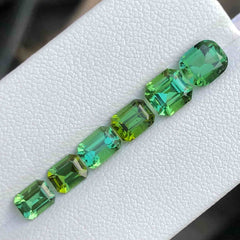 Blue Green Tourmaline Lot