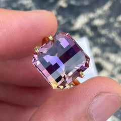 Bolivian Ametrine Gemstone For Ring