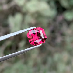 Bright Pinkish Red Garnet stone