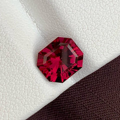 Bright Red Rhodolite Loose Garnet Gemstone