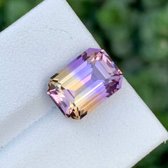 Brilliant Cut Natural Ametrine Gemstone