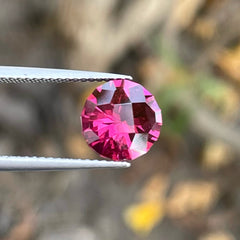 Brilliant Fancy Cut Red Garnet Stone