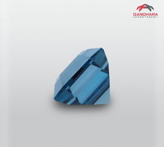 Brilliant London Blue Topaz Gemstone