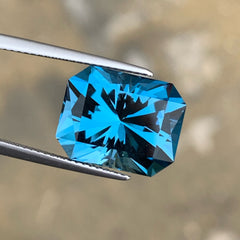 Brilliant London Blue Topaz Gemstone