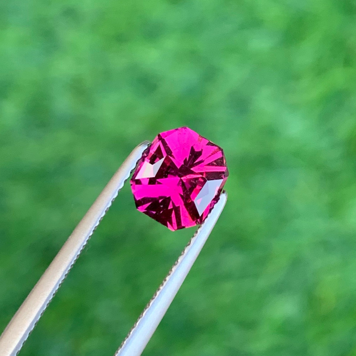 Brilliant Natural Pink Garnet Stone