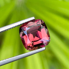 Brownish Red Color Tourmaline stone