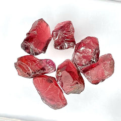 Clean Rhodolite Garnet Faceting Rough