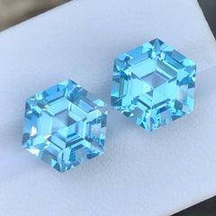 Hexagonal Cut Topaz