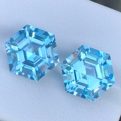 Columbia Blue Topaz Pair