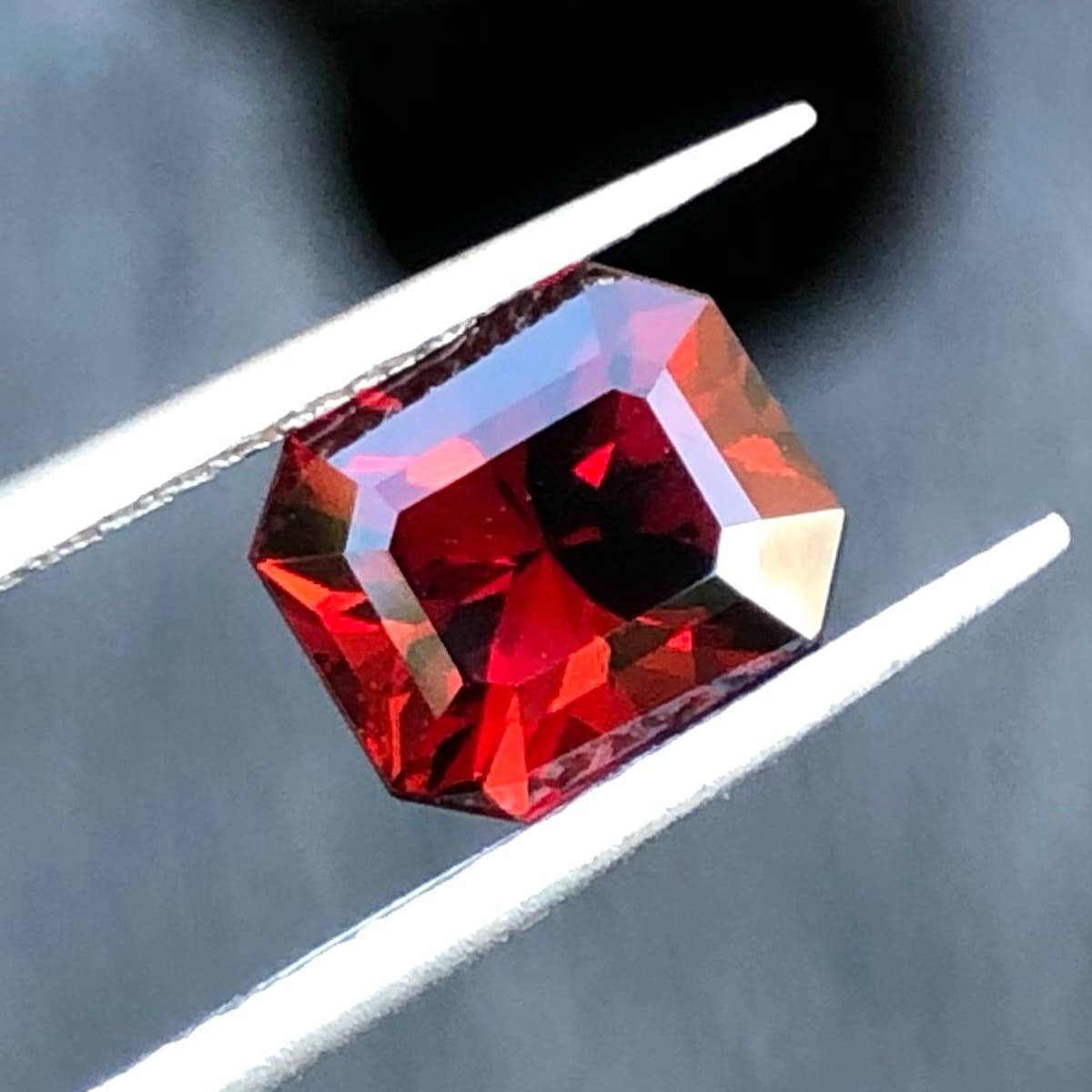 Coral Red Rhodolite Garnet - 2.2 carats