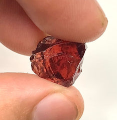 Cranberry Garnet Facet Rough