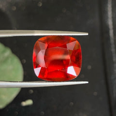 Cushion Cut Hessonite Garnet