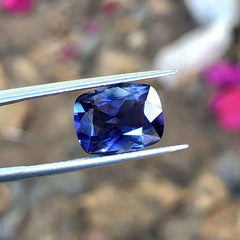 Cushion Cut Loose Iolite Gemstone