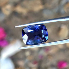 Cushion Cut Loose Iolite Gemstone