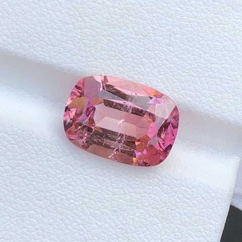 Cushion Soft Pink Tourmaline from Afghanistan