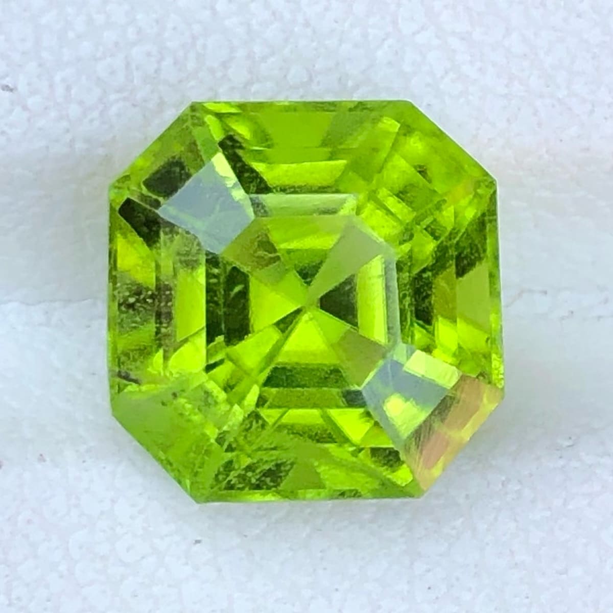 Dark Lime Green Peridot Gemstone