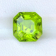 Asscher Cut Peridot