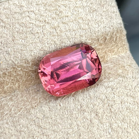 Deep Pink Natural Loose Tourmaline Stone (2)