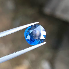 Deep Sky Blue Sapphire