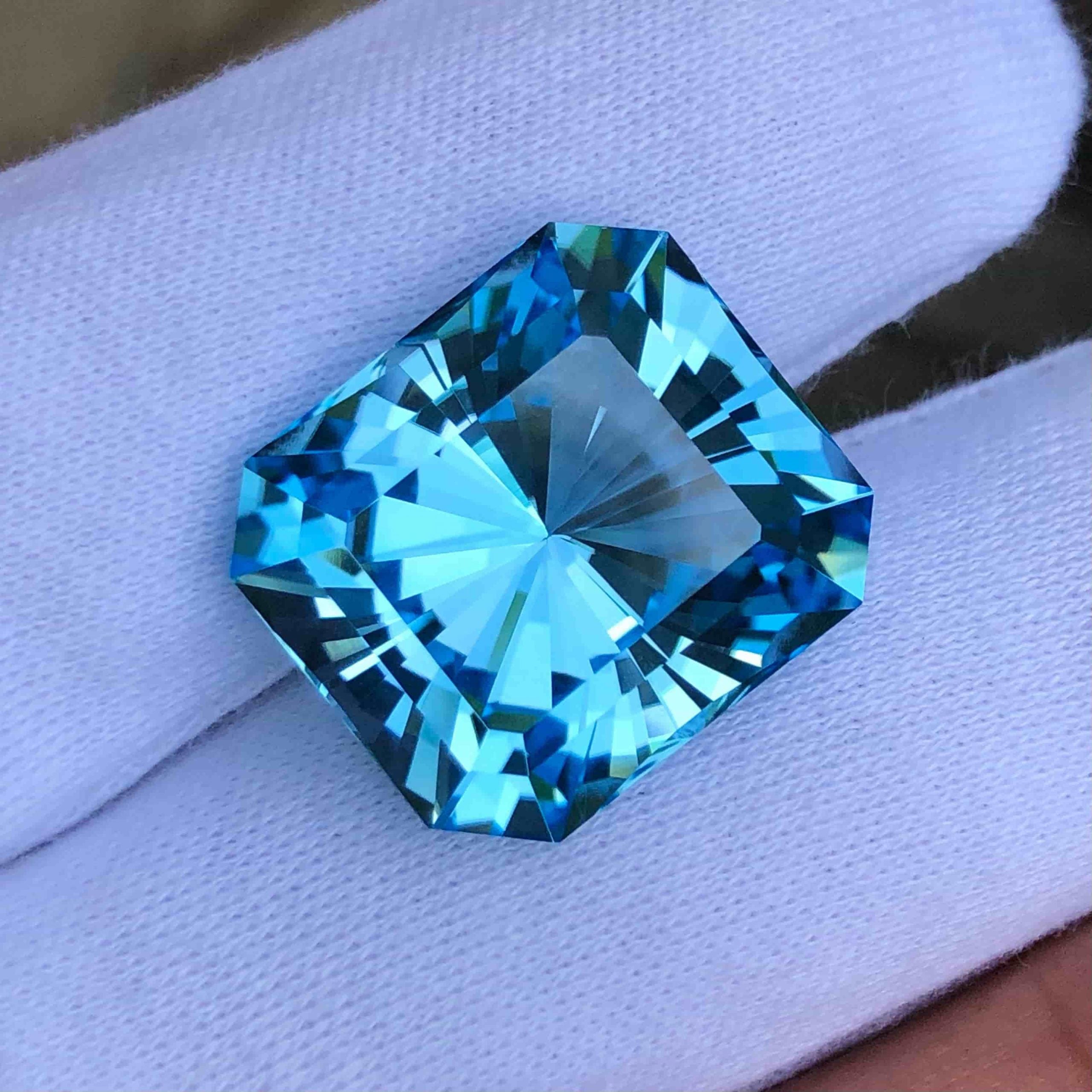Electric Blue Topaz Gemstone