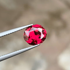 Excellent Bright Red Cut Garnet