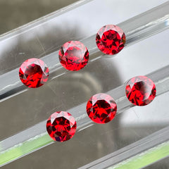 Excellent Cut Red Garnet  Stone