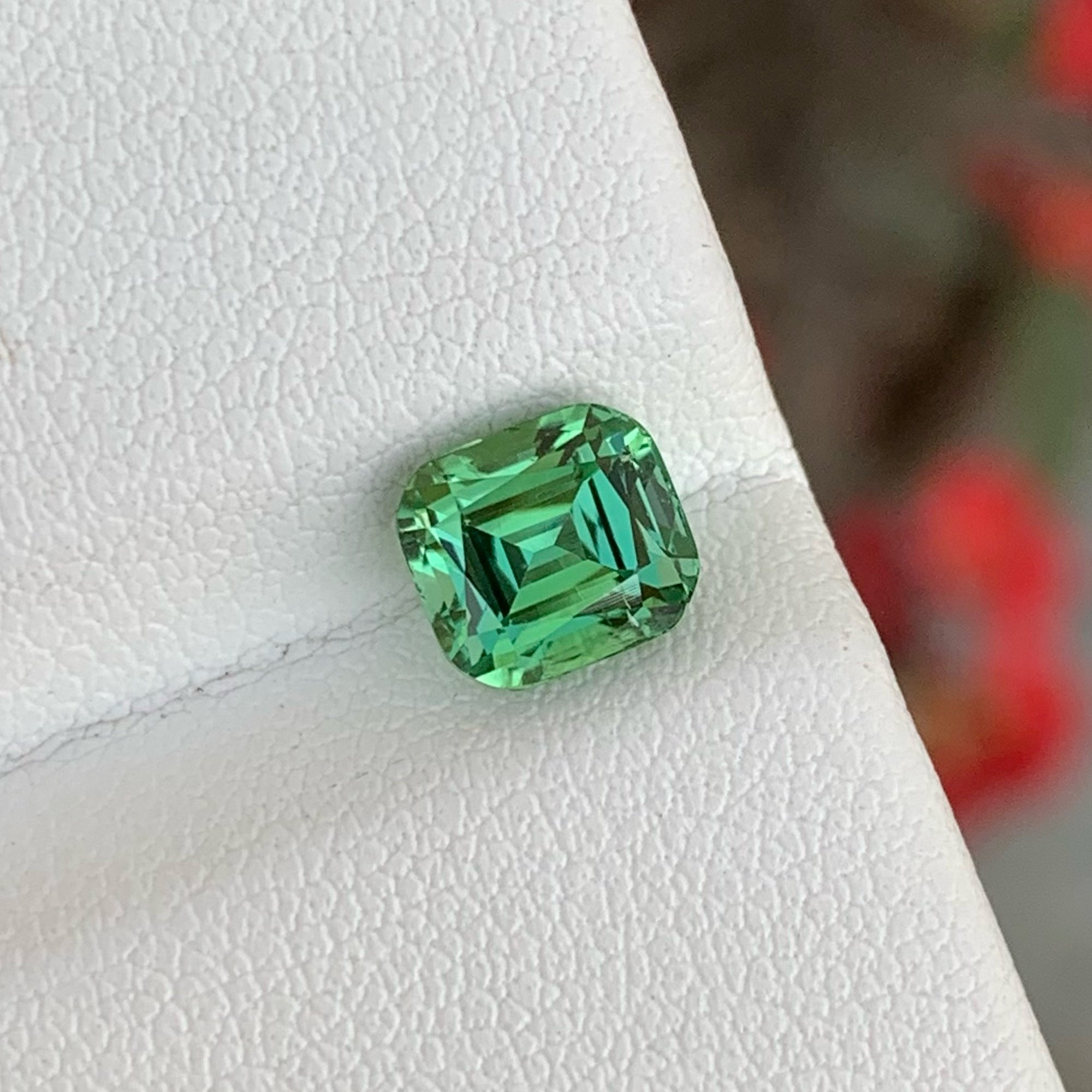 Exceptional Mint Green Tourmaline Stone