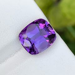 Exceptional Royal Purple Amethyst Stone