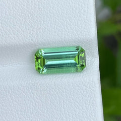 Exquisite Mint Green Tourmaline Gemstone