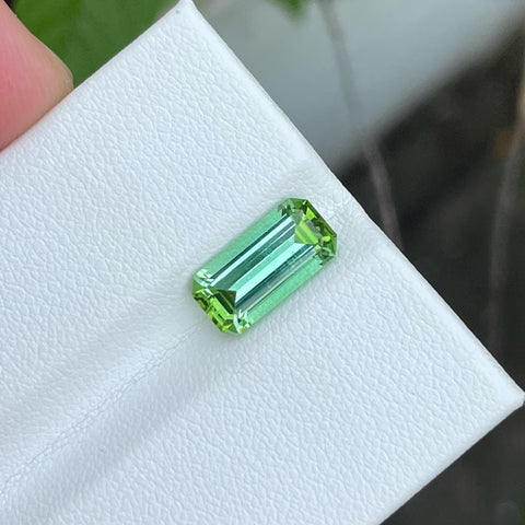 Exquisite Mint Green Tourmaline Gemstone