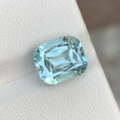 Exquisite Sea Blue Cut Aquamarine